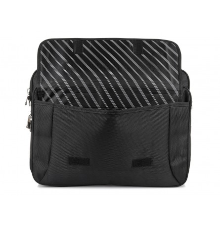 ELEGANCKA Torba męska duża kodura skóra laptop PASEK W97