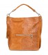 Camel torebka skórzana zamszowa shopper W10