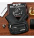 Zestaw męski skórzany premium Beltimore portfel saszetka etui P69