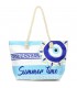 Duża torba plażowa torebka summer time grecka lekka T61