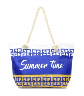 Duża torba plażowa torebka summer time lekka T61