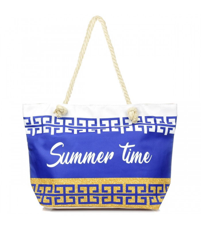 Duża torba plażowa torebka summer time lekka T61