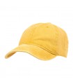 Żółta Czapka z daszkiem baseballówka vintage unisex cz-m-43