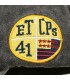 Czarna Czapka z daszkiem baseballówka vintage uniwersalna cz-m-48