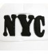 Biała Czapka z daszkiem baseballówka vintage regulowana NYC cz-m-23