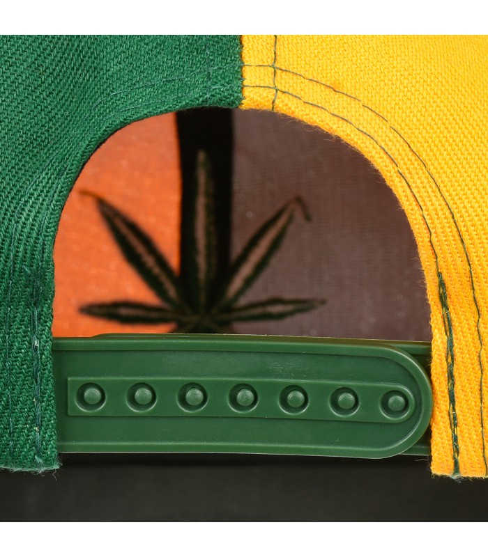 Czapka z daszkiem baseballówka reggae regulacja cz-m-50