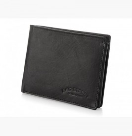 CZARNY MĘSKI SKÓRZANY PORTFEL 992C BAG STREET 553
