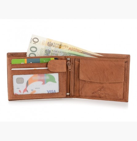 RUDY MĘSKI SKÓRZANY PORTFEL 992C BAG STREET 553