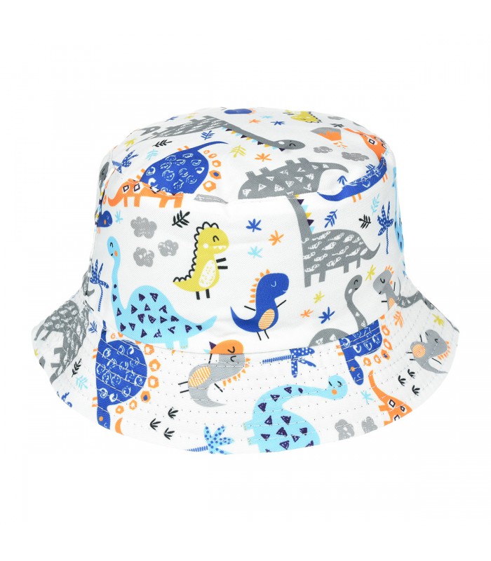 Kapelusz dwustronny bucket hat dziecięcy zwierzęta kap-md-9