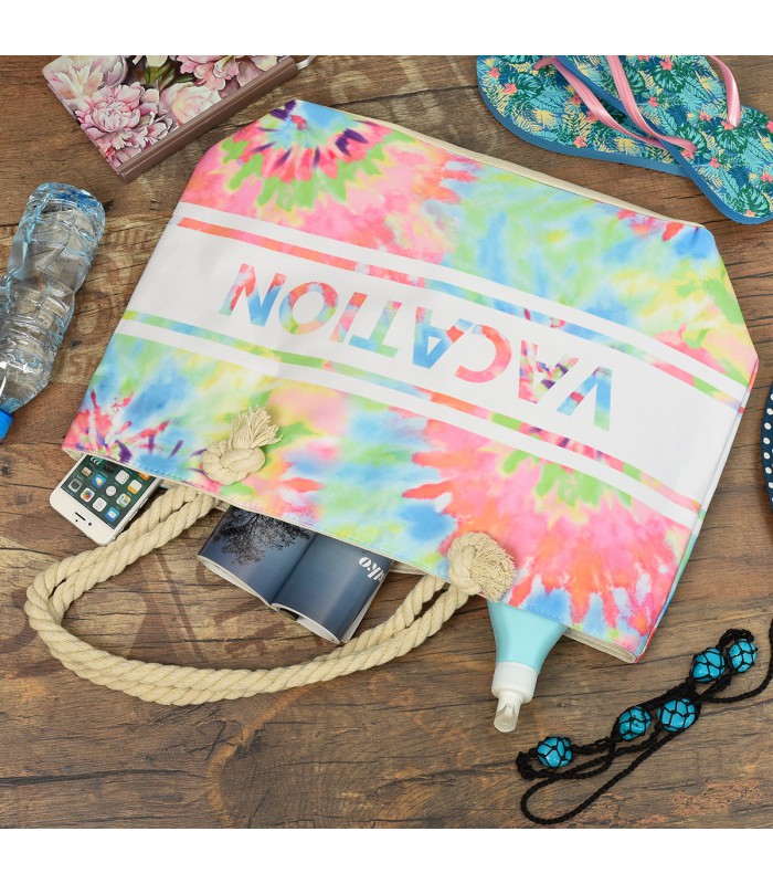 Duża torba plażowa torebka summer na lato pojemna TOR739