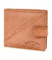 Camel Bag Street Portfel Skórzany Męski poziomy na karty 883