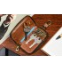 Etui na klucze premium skórzane kluczówka Wild Horse camel P84