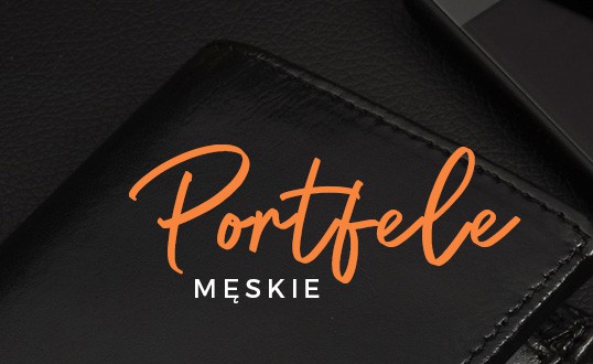 Portfele męskie